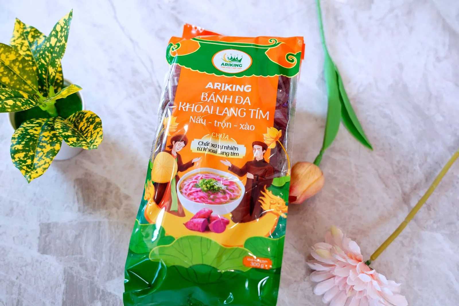 Bánh đa khoai lang tím 300 g